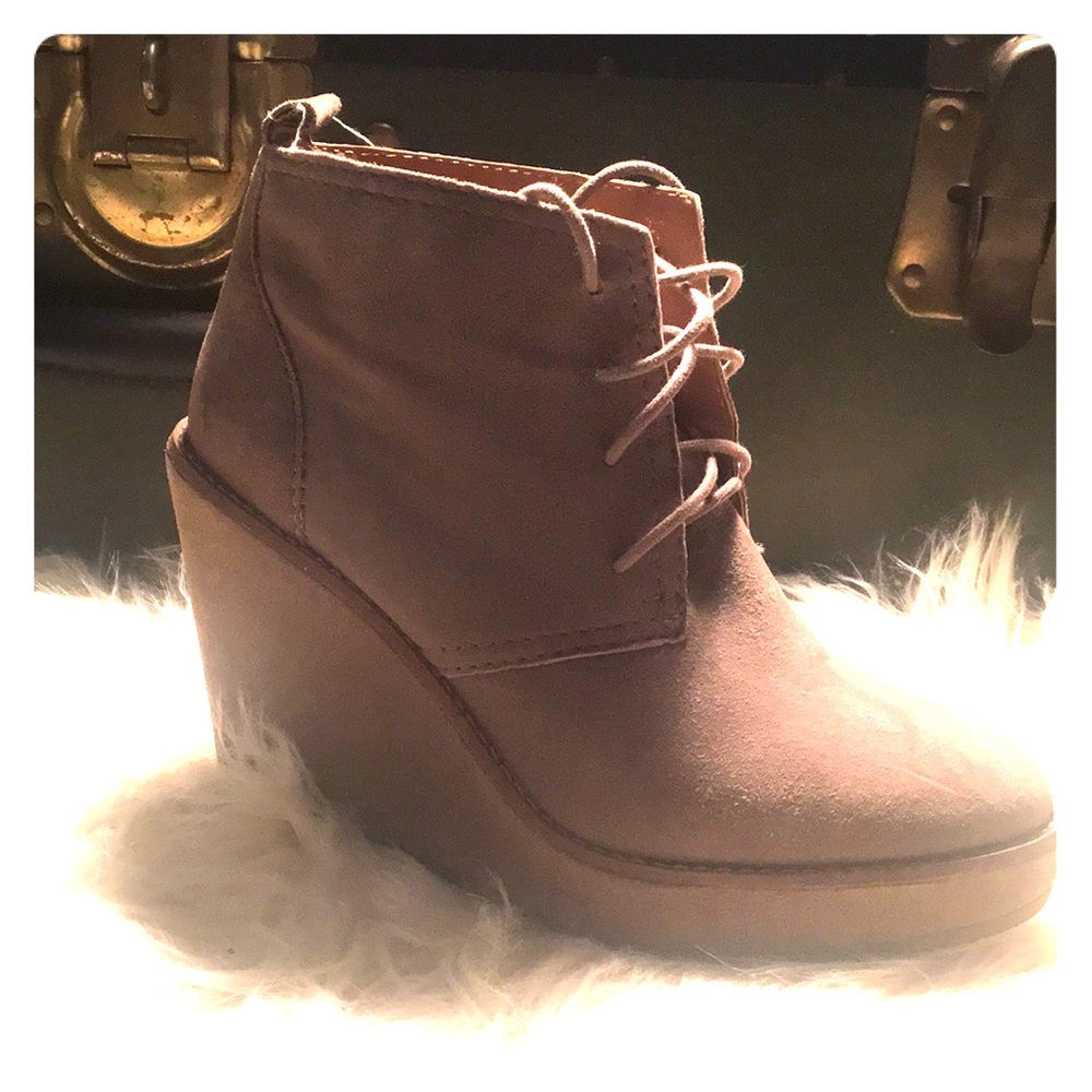 Zara Basic Boot Wedges - image 1